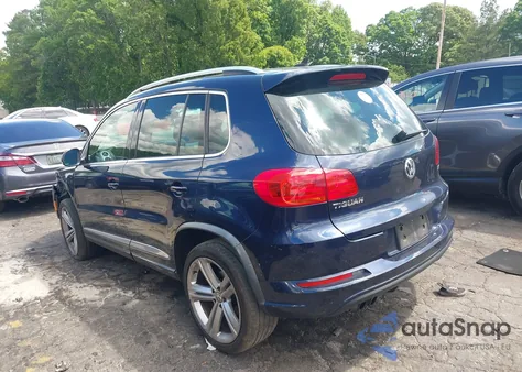 2016 Volkswagen Tiguan R-Line z USA, uszkodzony, nr VIN WVGAV7AX0GW606895